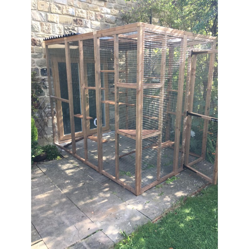 Enclosed cat pen cheap